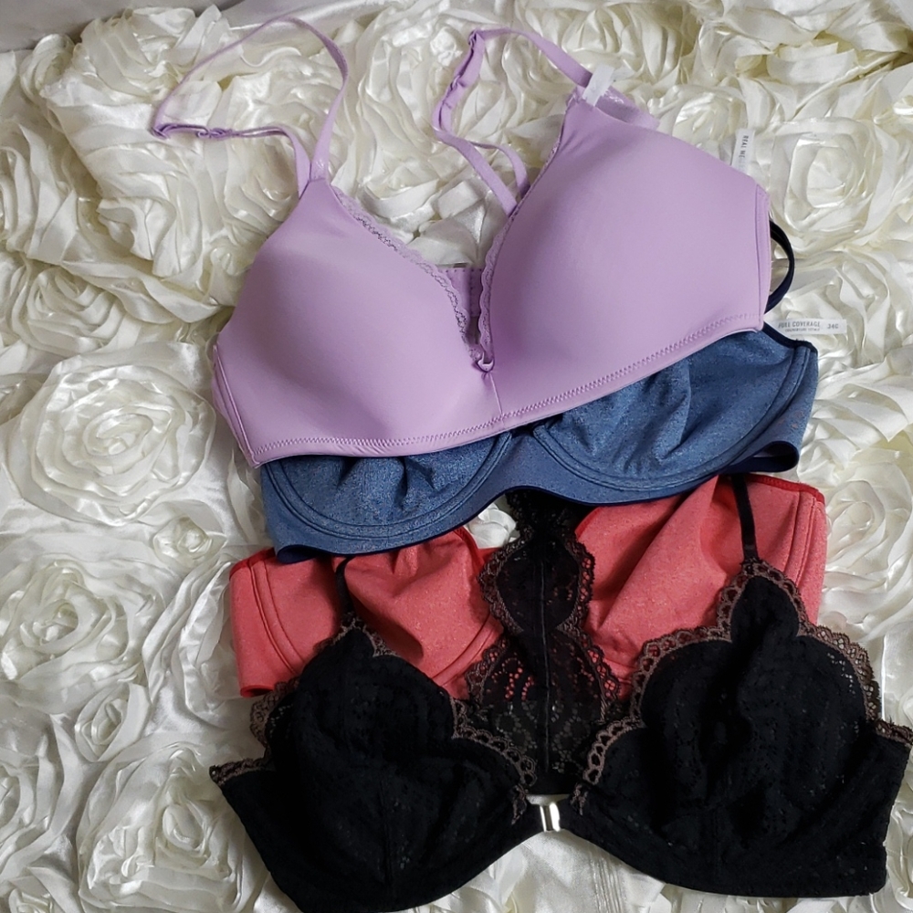 NWOT lot of 5 bras AERIE, FREE PEOPLE msrp $120 - Picture 1 of 7